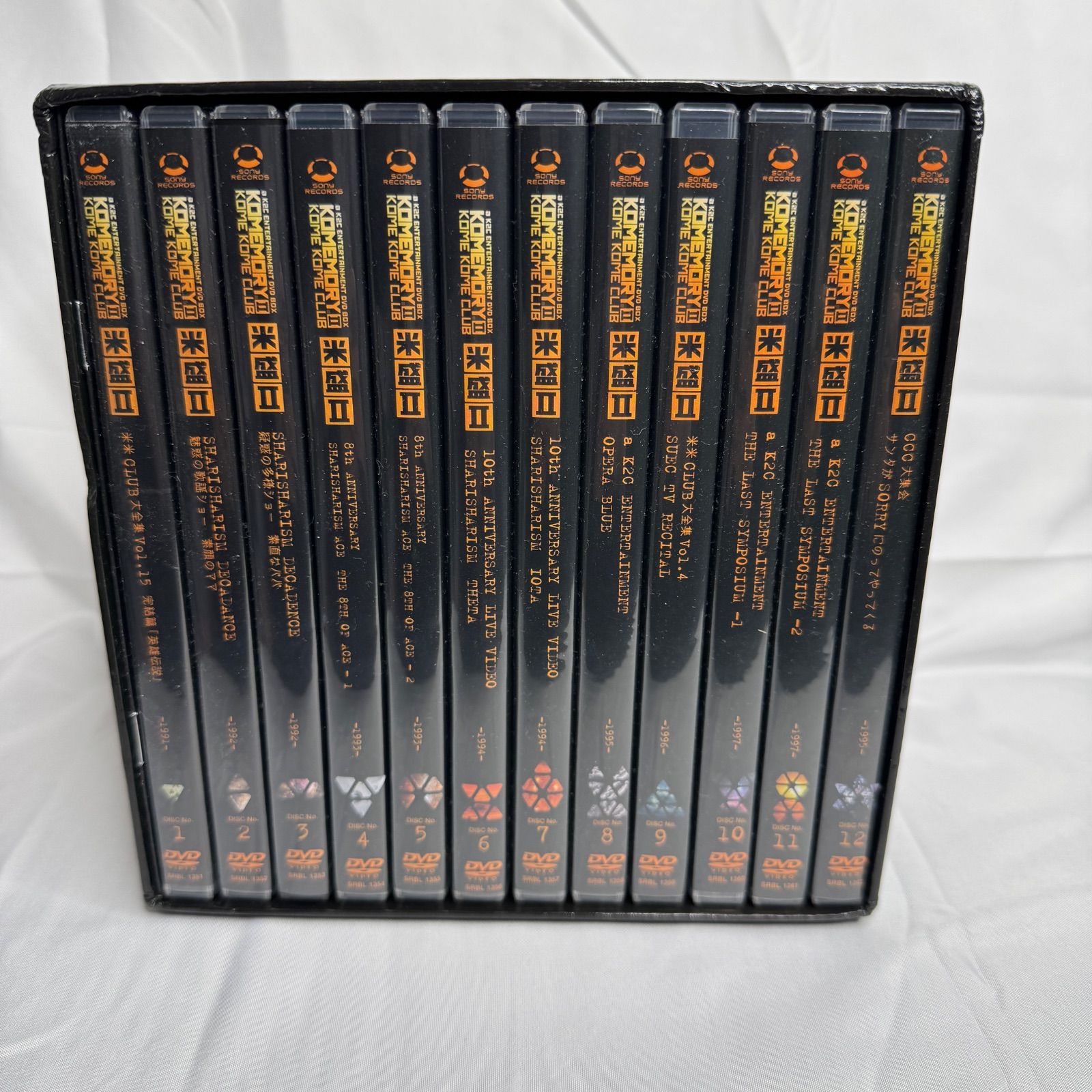 訳あり/12枚組】米米CLUB DVD-BOX 米盛II KOMEMORY 2 K2C