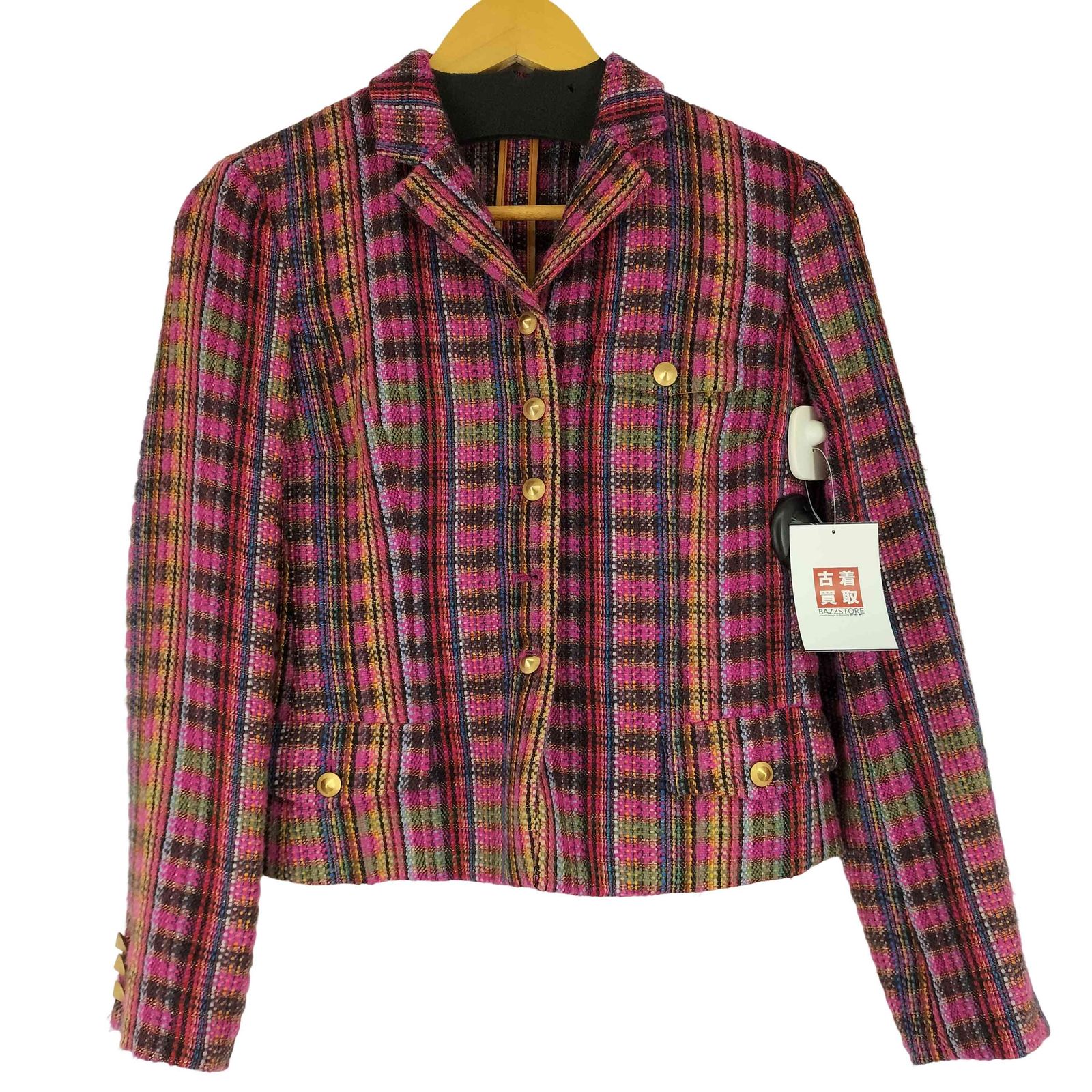 ETRO(エトロ) ツイードマルチカラーテーラードジャケット レディース