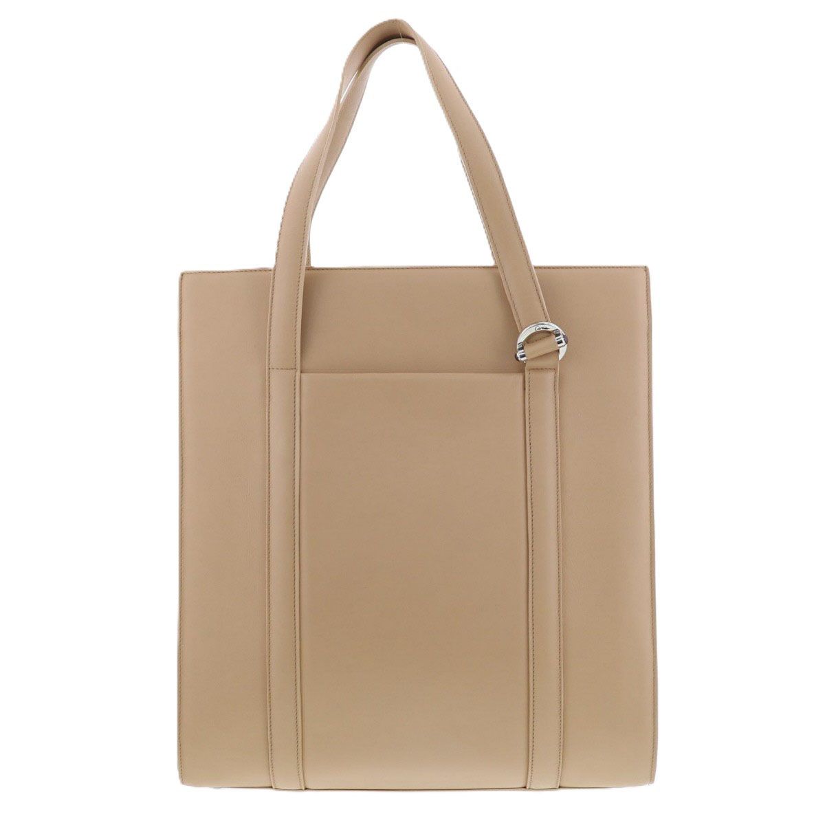 Cartier　カルティエ　カボション　トートバッグ　レザー　ベージュ CARTIER カルティエ カボション レザー トートバッグ レディース