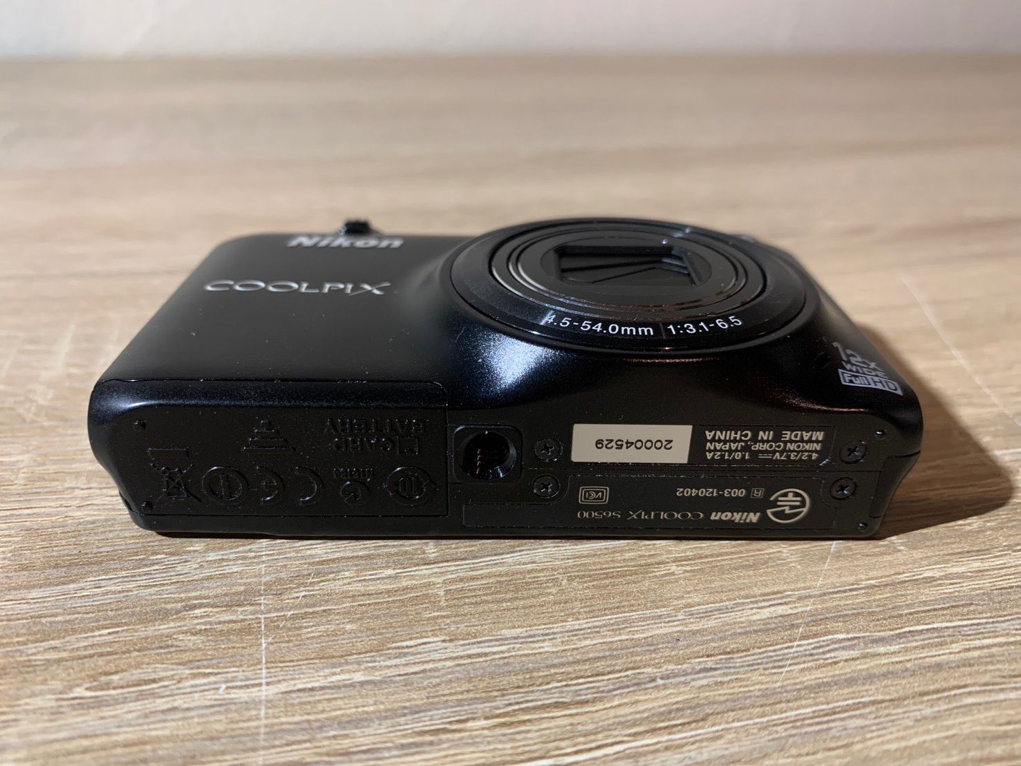 7266 Nikon COOLPIX S6500 ブラック デジカメ - メルカリ