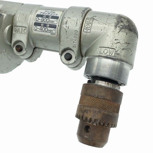 ☆中古品☆makita マキタ 100V アングルドリル DA4000LR 鉄工13mm 木工
