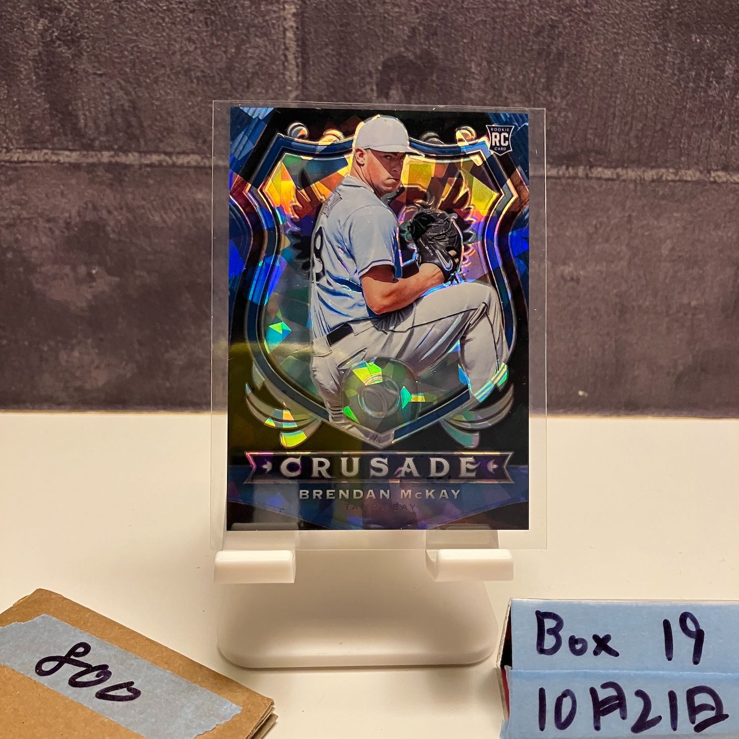 Brendan McKayルーキー直書き直筆サインカード実使用 1/1 Brendan McKayルーキー直書き直筆サインカード実使用 1/1 Brendan