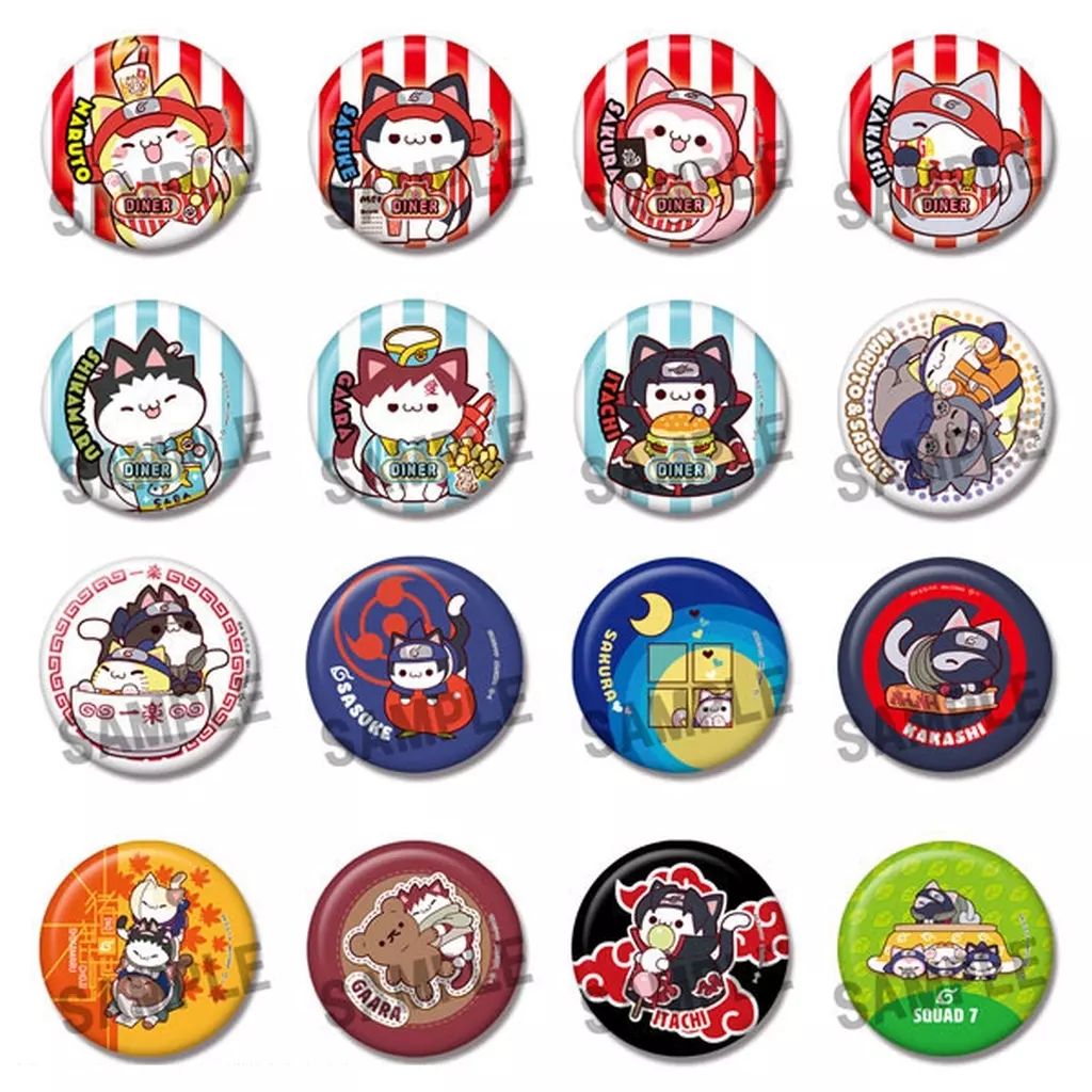 新品】バッジ・ビンズ 【ボックス】MEGA CAT PROJECT NARUTO-ナルト