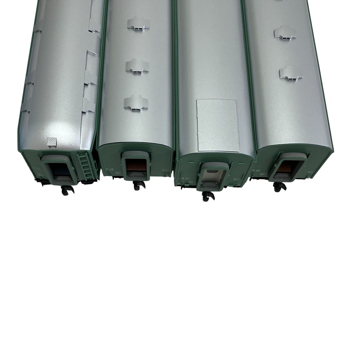 Tenshodo 特急『はと』青大将 基本4両セット 1/80 16.5mmゲージ 特急『つばめ』（青大将）基本4輌セット＜天賞堂