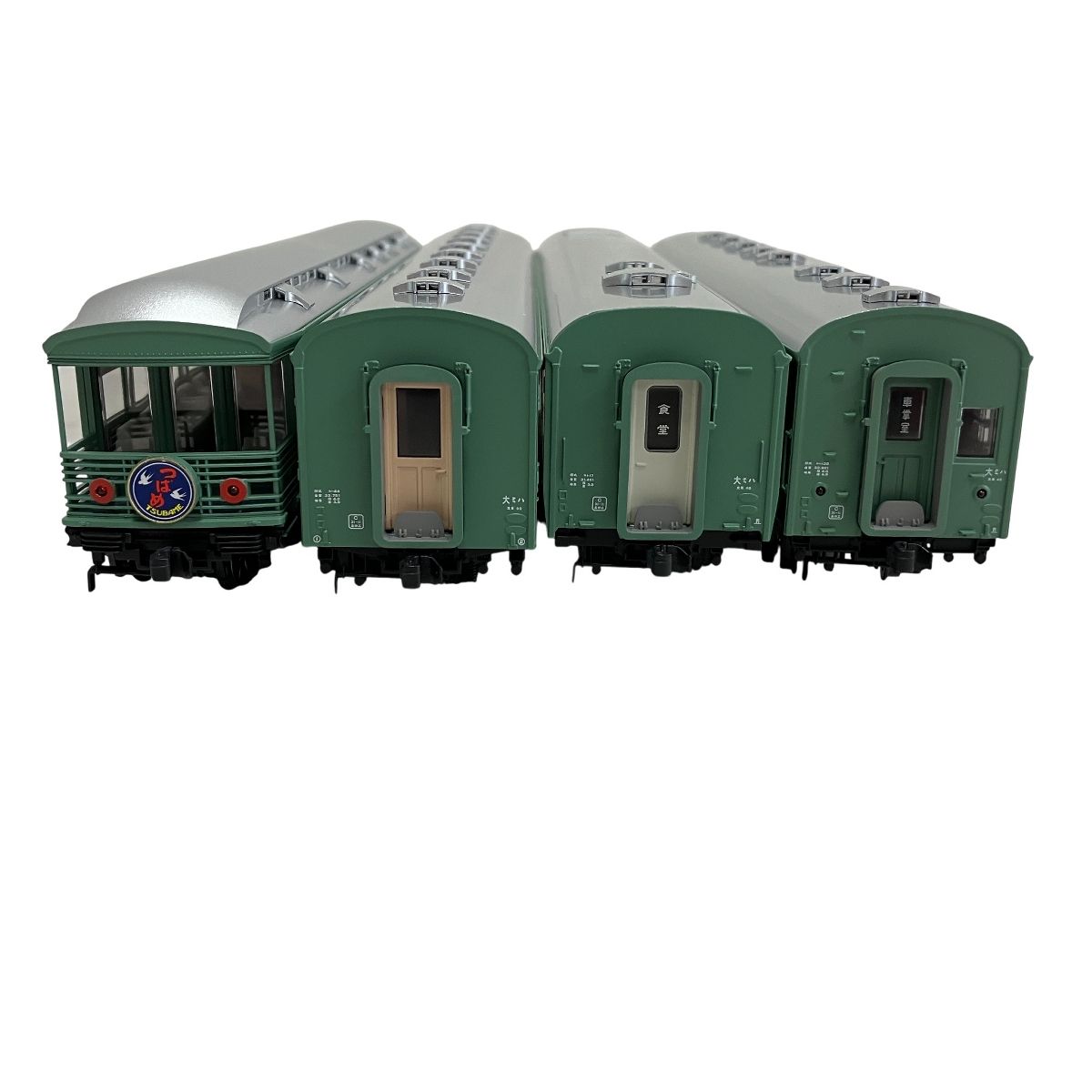 Tenshodo 特急『はと』青大将 基本4両セット 天賞堂 57025 客車 特急 つばめ 青大将 基本4輌セット HOゲージ 鉄道