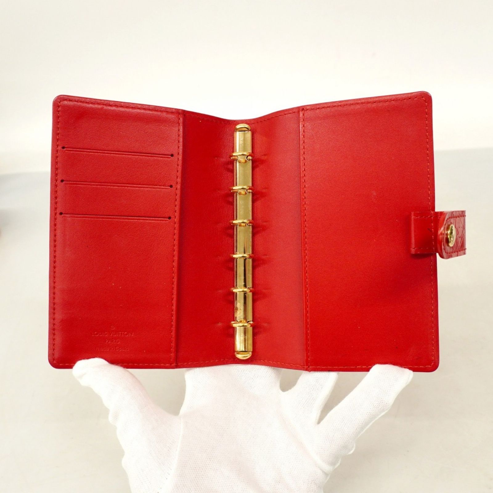 ルイ・ヴィトン(Louis Vuitton) ルイ・ヴィトン 手帳カバー ヴェルニ