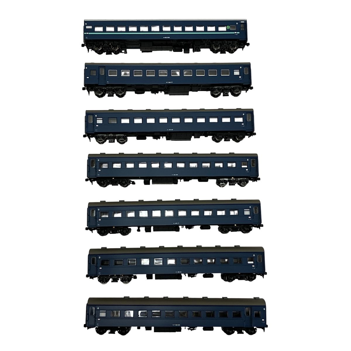 天賞堂 57039 急行 ニセコ 旧型客車 7両セット A/B 行先サボシール付