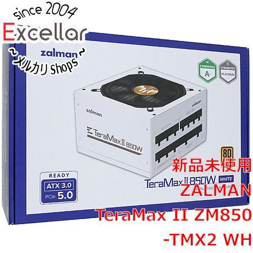 bn:3] ZALMAN PC電源ユニット TeraMax II ZM850-TMX2 WH 850W ホワイト