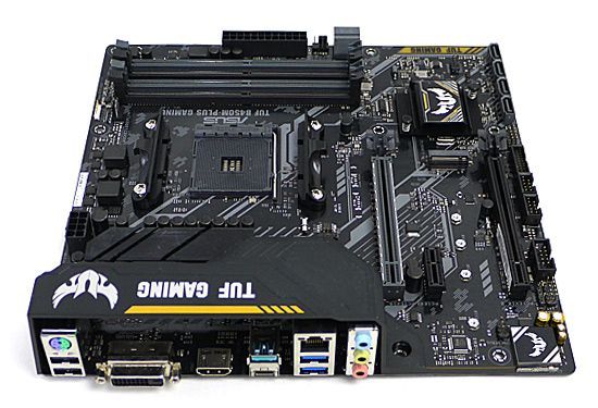 bn:5] ASUS製 MicroATXマザーボード TUF B450M-PLUS GAMING SocketAM4