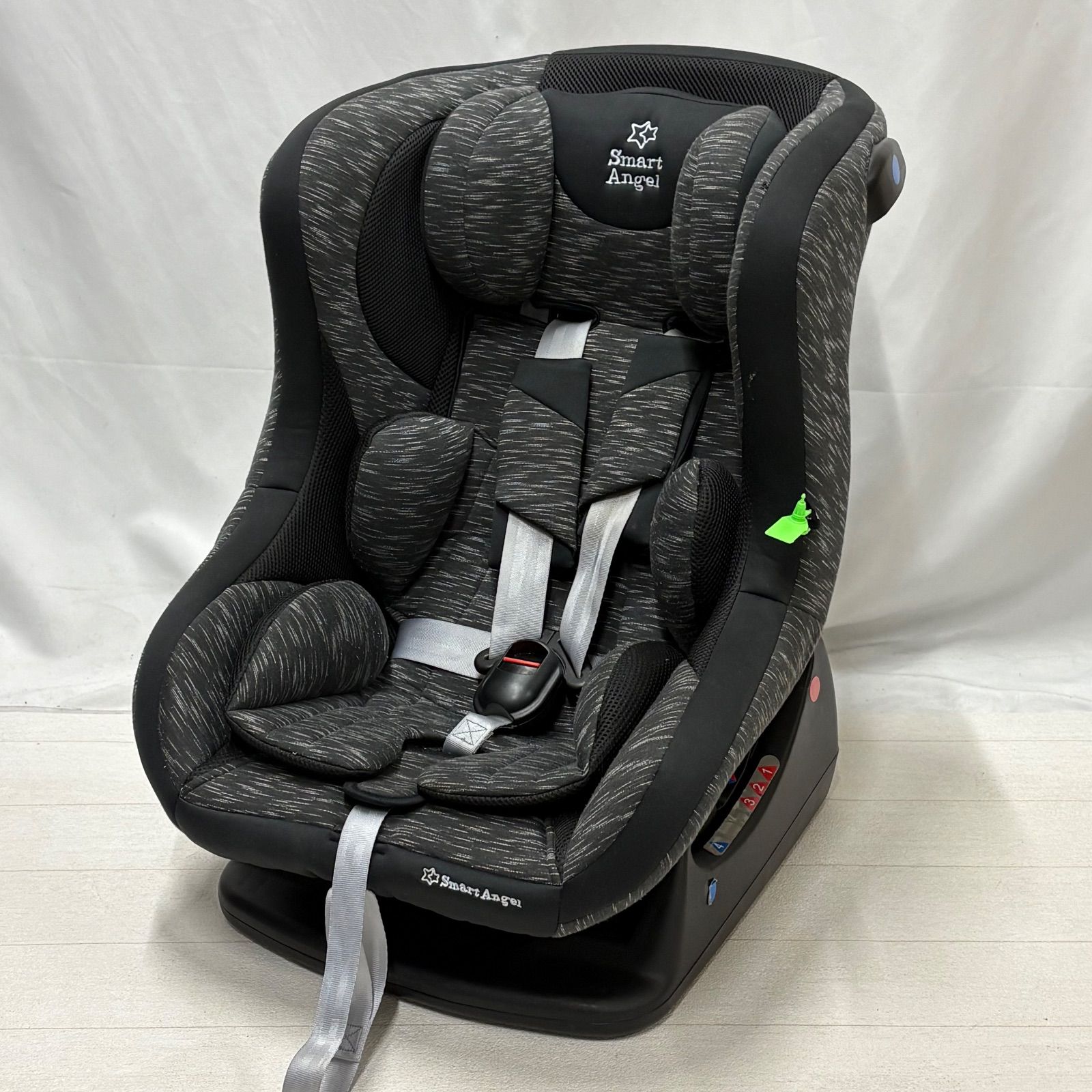 Smart Angel チャイルドシート 西松屋 西松屋 Smart Angel チャイルドシート レジェプラス ブラック 黒 新