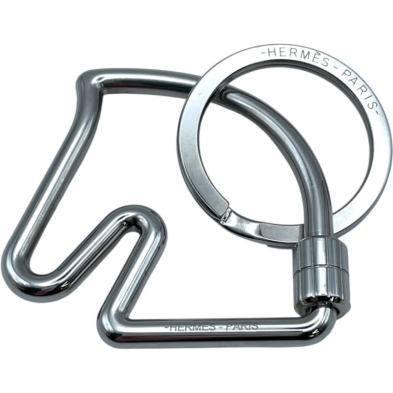 エルメス HERMES シュバルキーリング シルバー メタル レディース