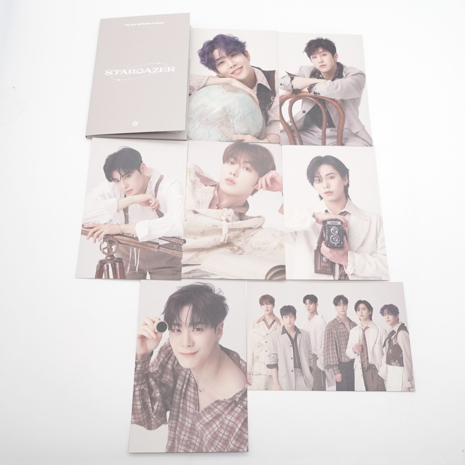 ASTRO チャウヌ MJ ラキ ジンジン ムンビン ユンサナ STARGAZER ポスト