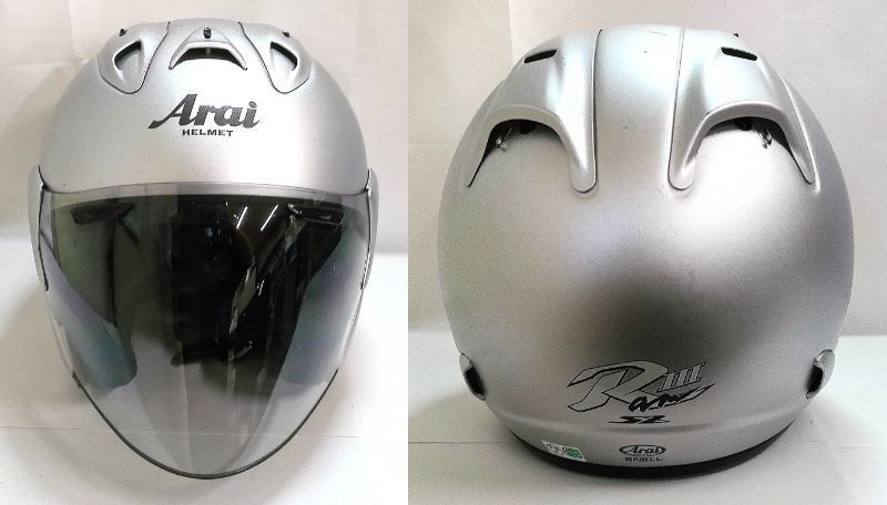 M[宅120]9003 Arai アライ ジェットヘルメット SZ RAM III サイズ63