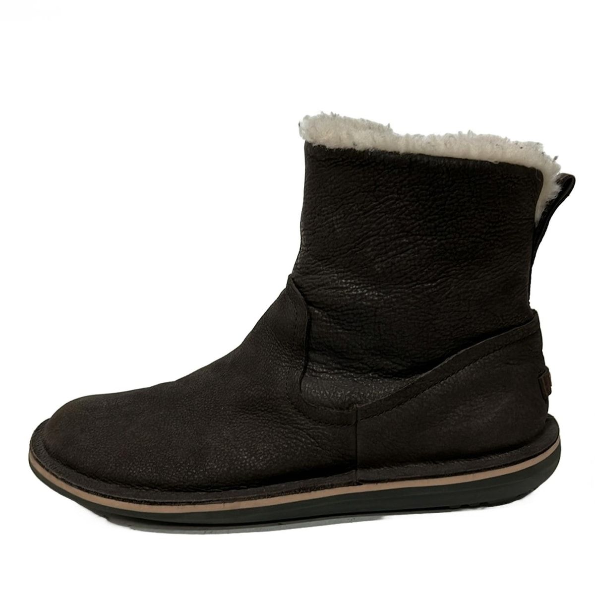 ◇CAMPER カンペール パンチングレザー ブーティ サイズ37◇ gray