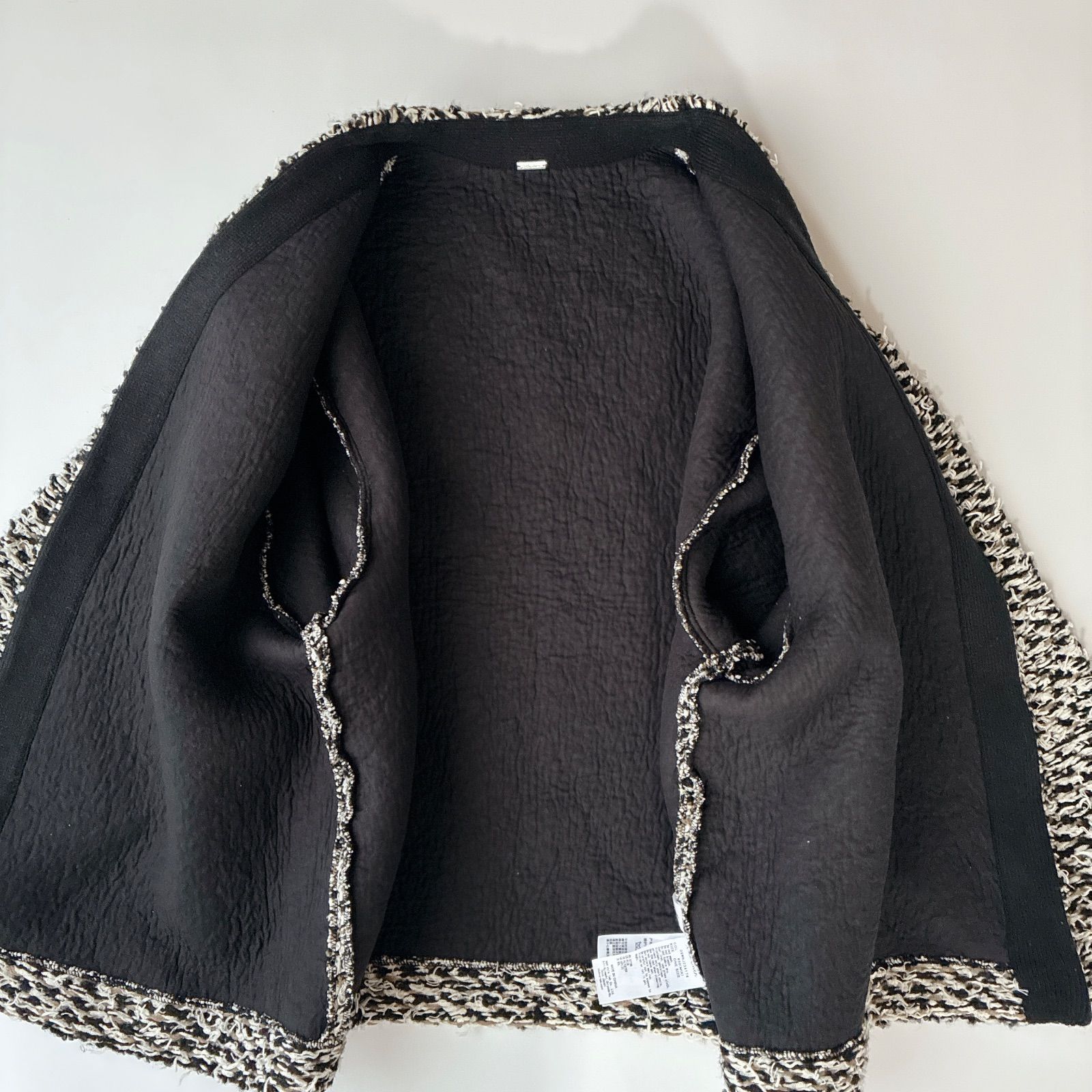 新品未使用♡ミラオーウェン♡ミックスツイード Mila Owen（ミラオーウェン）の「ミックスツイードニットカーディガン