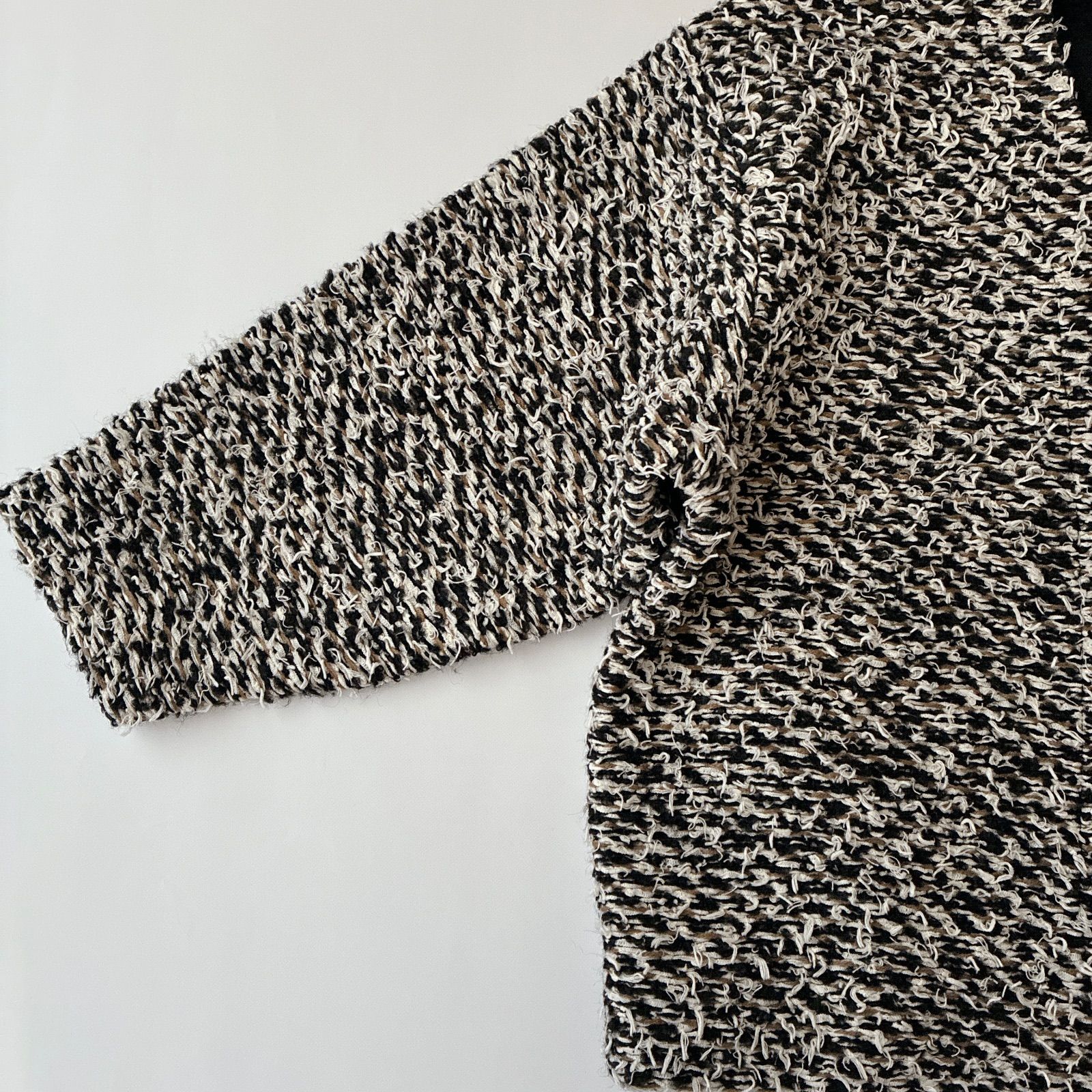 2023 / Mila Owen ミラオーウェン / ミックス ツイード ニット