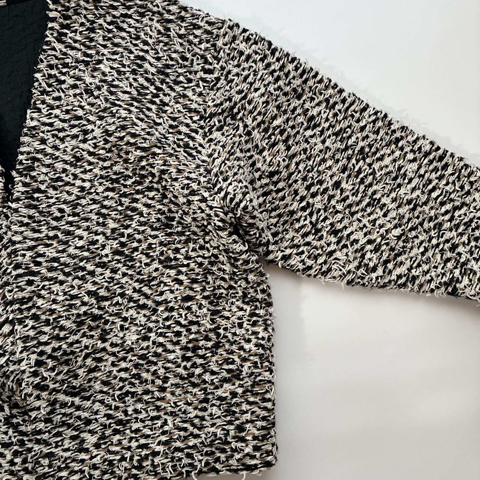 2023 / Mila Owen ミラオーウェン / ミックス ツイード ニット