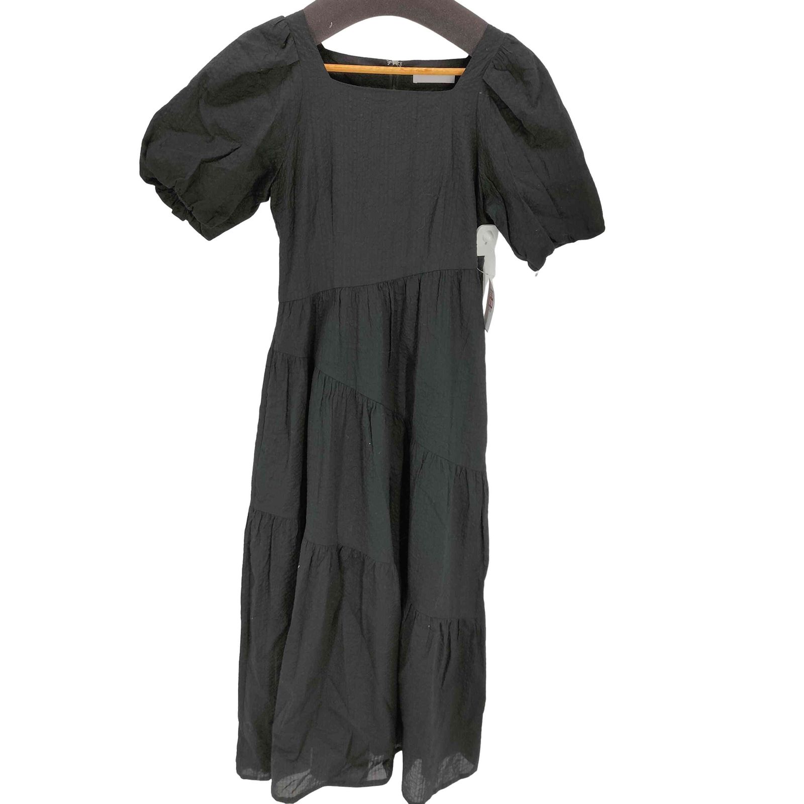 セルフォード CELFORD スクエアネックボリュームワンピース レディース