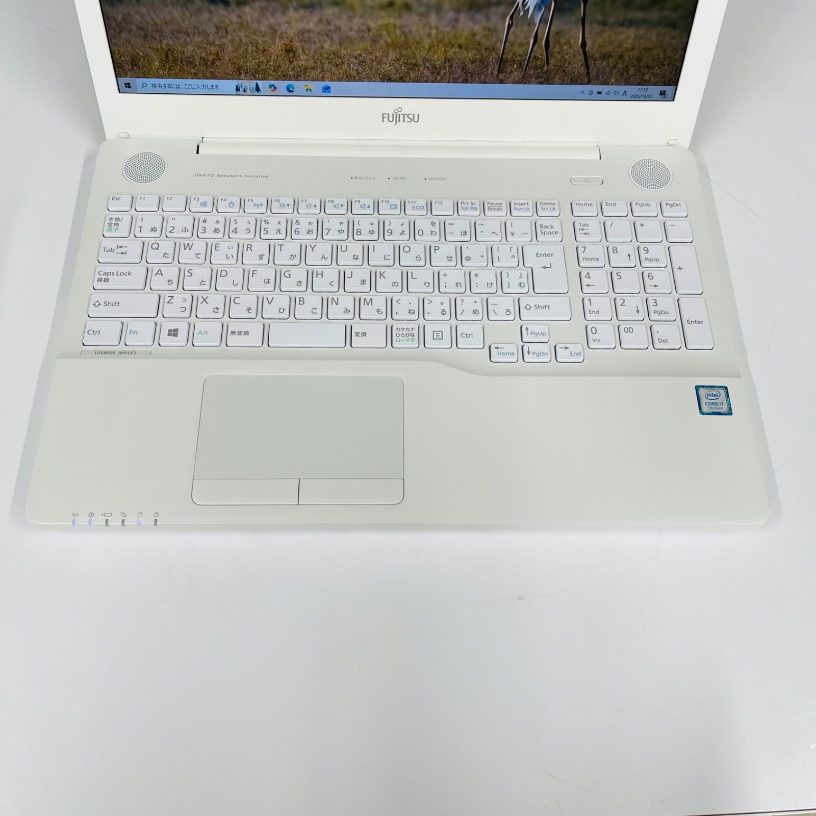 富士通 LIFEBOOK AH51/C3 FullHD core i7 7700HQ◇8GB◇SSD500GB 5940