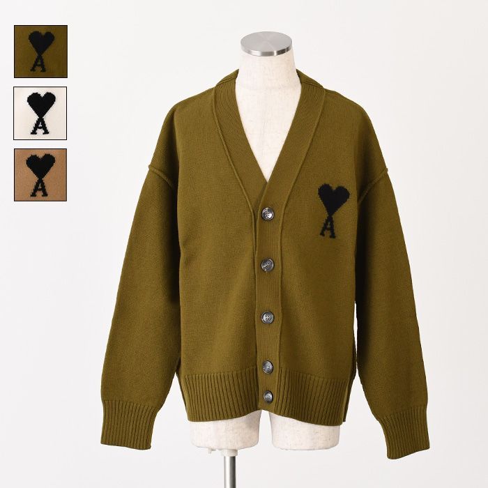 AMI ALEXANDRE MATTIUSSI AMI DE COEUR アミパリス カーディガン Ami