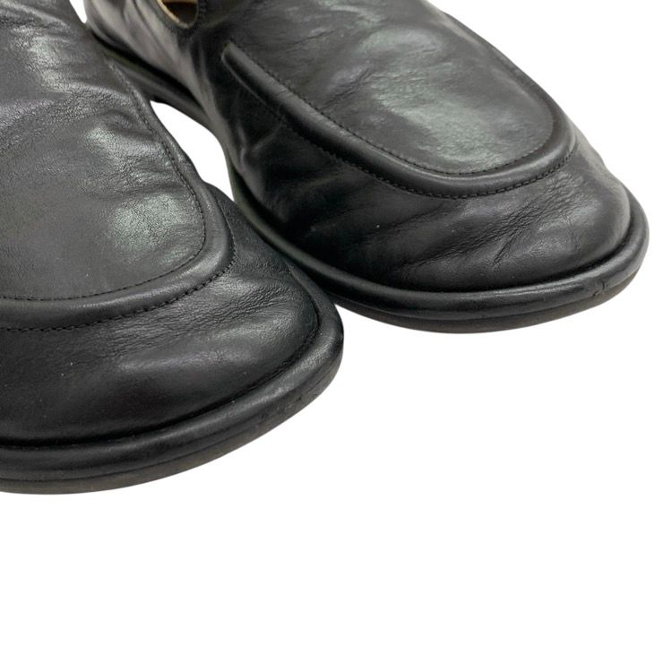 THE ROW ザ ロウ CANAL ナッパレザー フラットシューズ ローファー