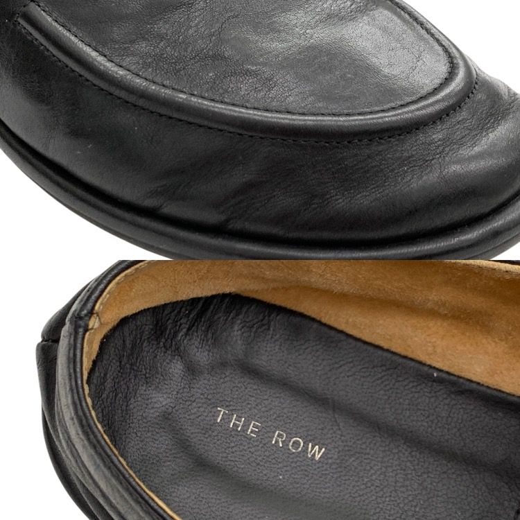 THE ROW ザ ロウ CANAL ナッパレザー フラットシューズ ローファー