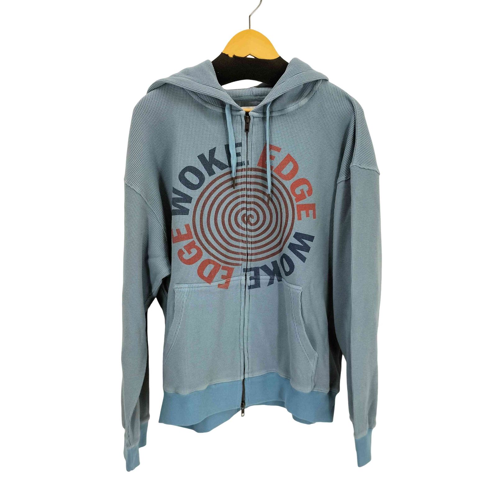 ユーズドフルギ USED古着 Washed Thermal Zip Hoodie メンズ JPN：XL