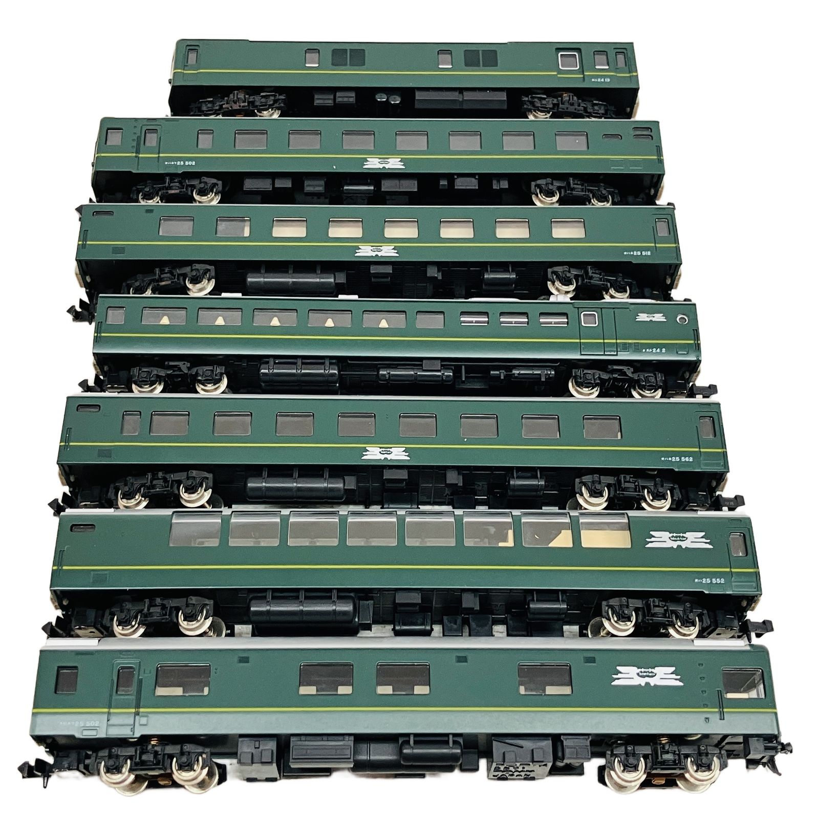 TOMIX 92623 JR 24系25形特急寝台客車(トワイライトエクスプレス) 7両