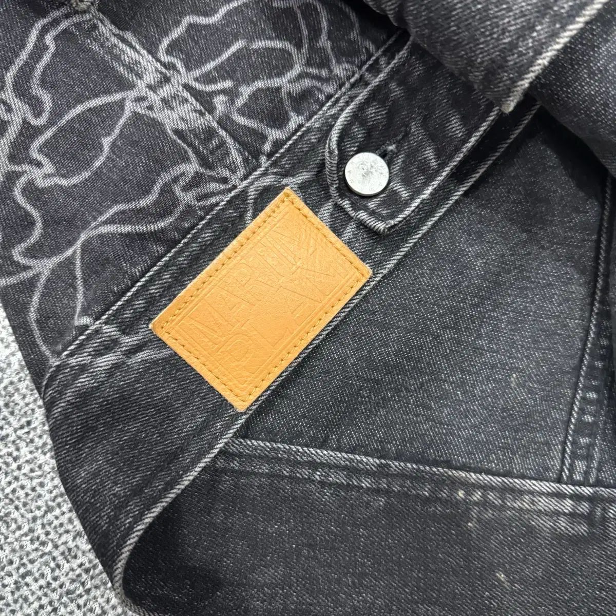 マーティン プラン オーバーサイズ ローズ パータン ブラックデニム