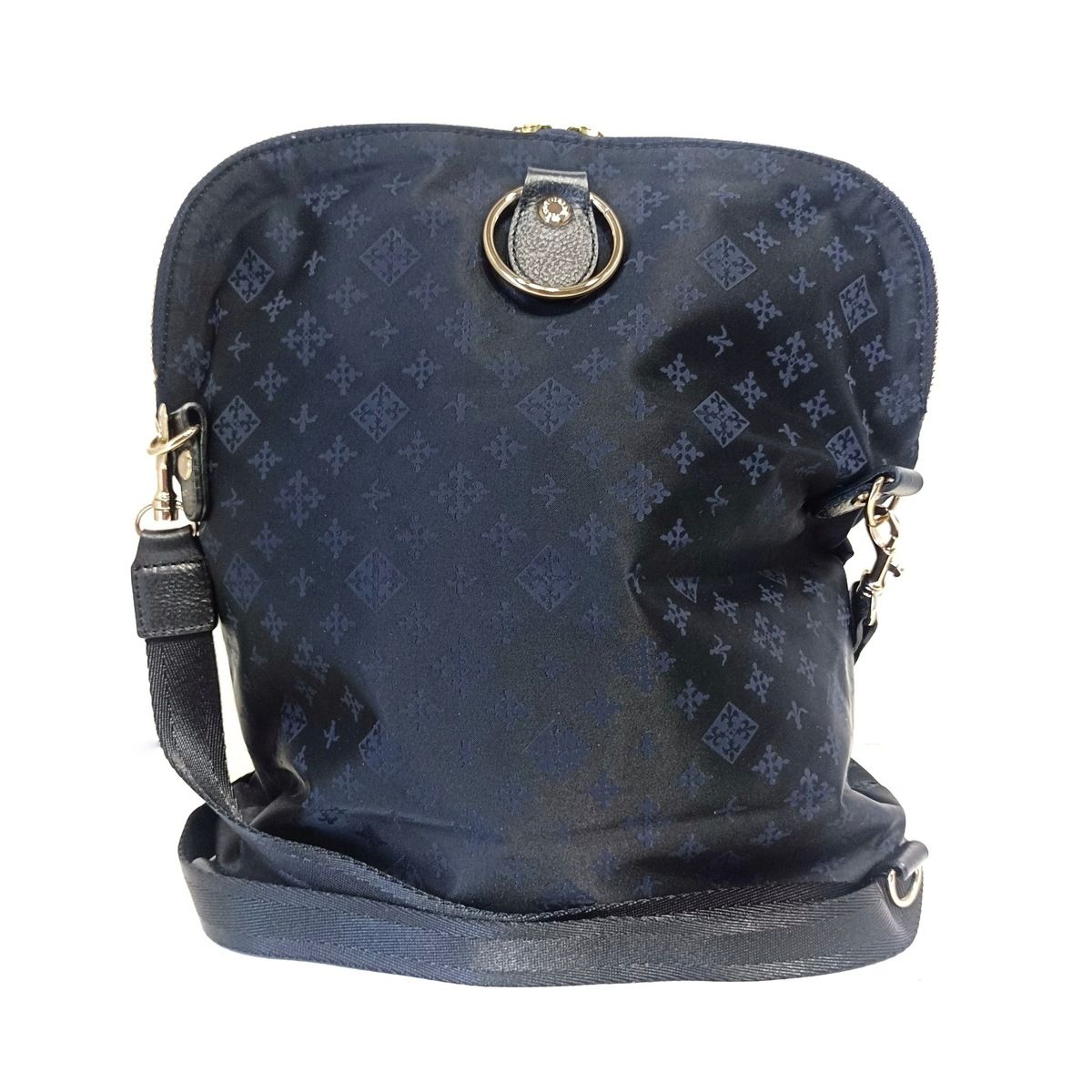 russet(ラシット) ショルダーバッグ美品 - ネイビー ストラップ着脱可