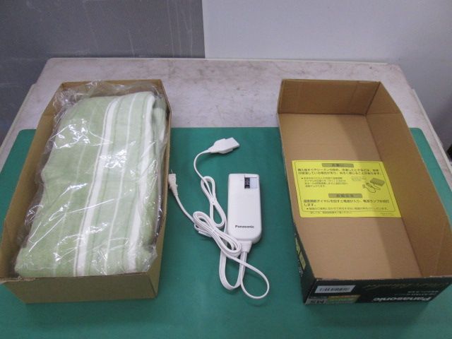 未使用 パナソニック 電気毛布 掛け敷き兼用 室温センサー搭載 DB
