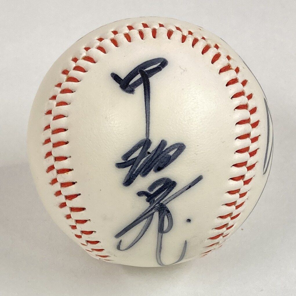 読売ジャイアンツ 中畑清・篠塚利夫 直筆寄書きサインボール - メルカリ