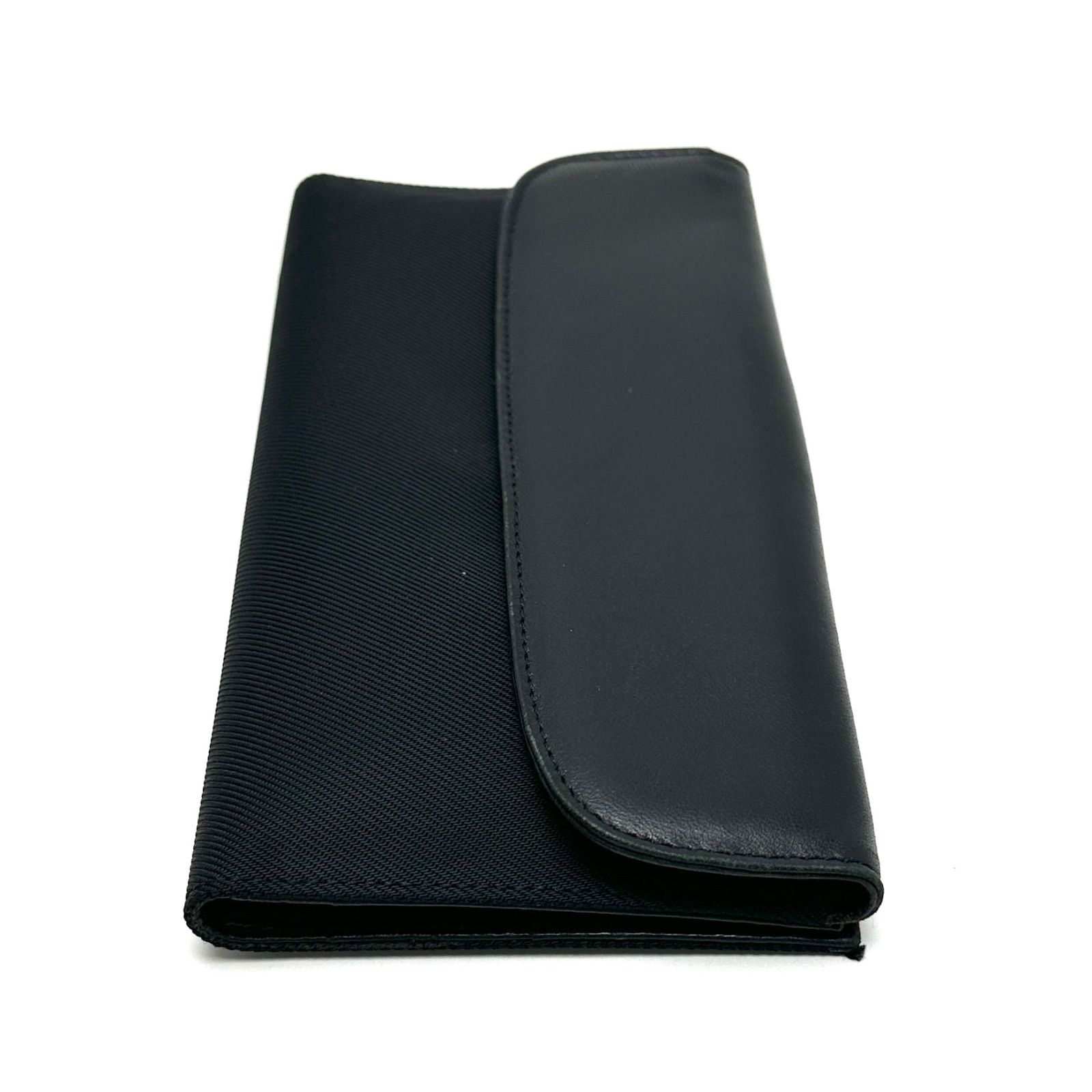 Fendi ブラック 長財布 値下げ可 楠本質店/元住吉】フェンディ FENDI 長財布 キャンバス生地 レザー