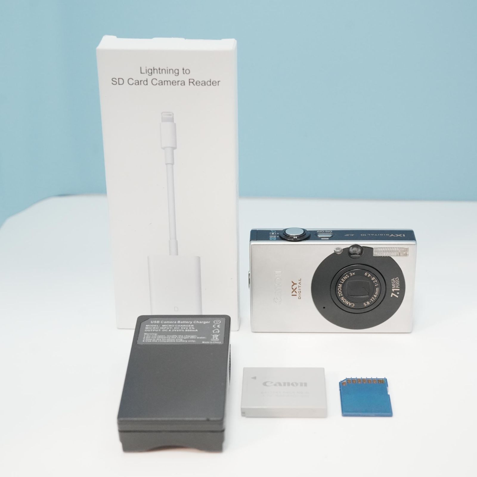 Canon IXY DIGITAL 10 デジカメ スマホ転送OK フルセット a5659 - メルカリ