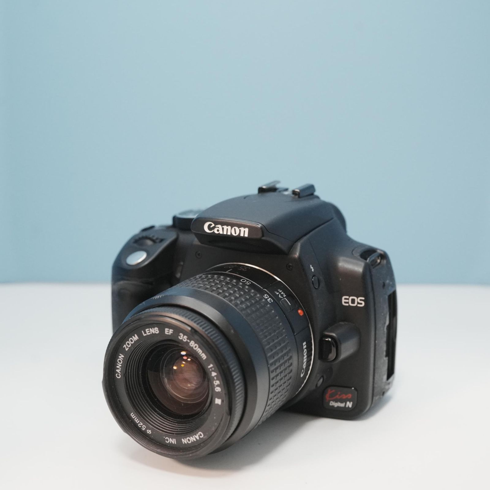 Canon EOS kiss Digital N 一眼レフ スマホ転送OK フルセット a5497