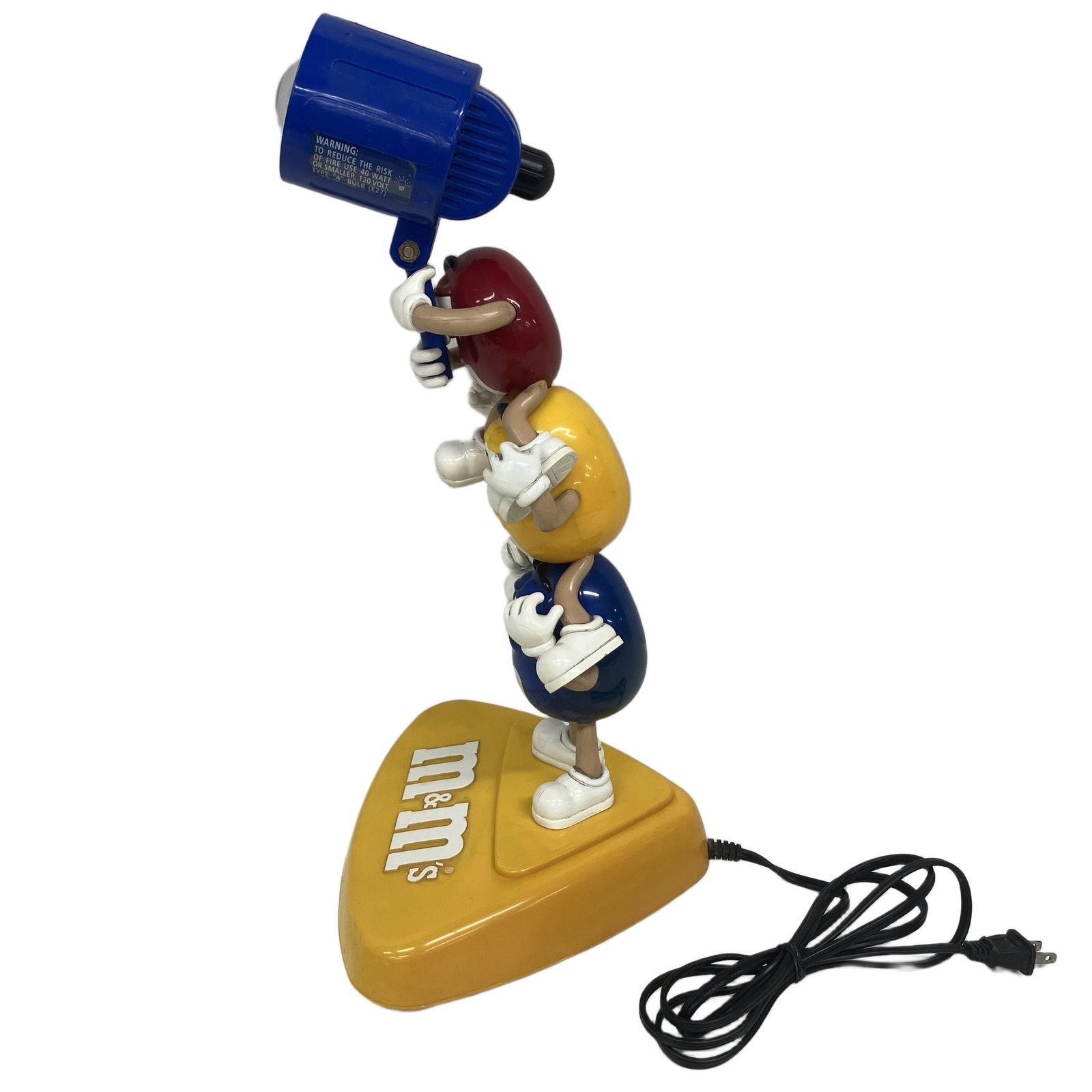 m&m's エムアンドエムズ 3人肩車 卓上ライト スタンドライト