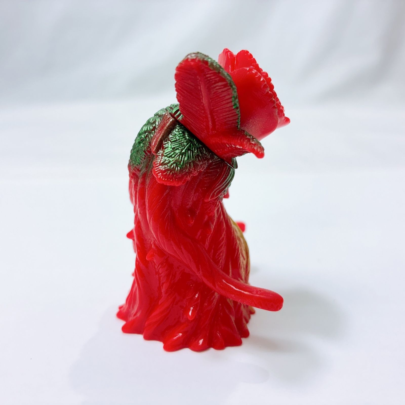 マルサン マルガチャ 世紀の大怪獣 ビオランテ 花獣 (赤成型) ソフビ