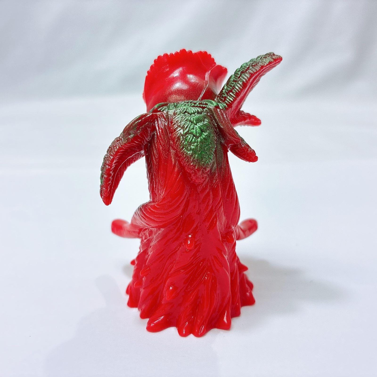 マルサン マルガチャ 世紀の大怪獣 ビオランテ 花獣 (赤成型) ソフビ