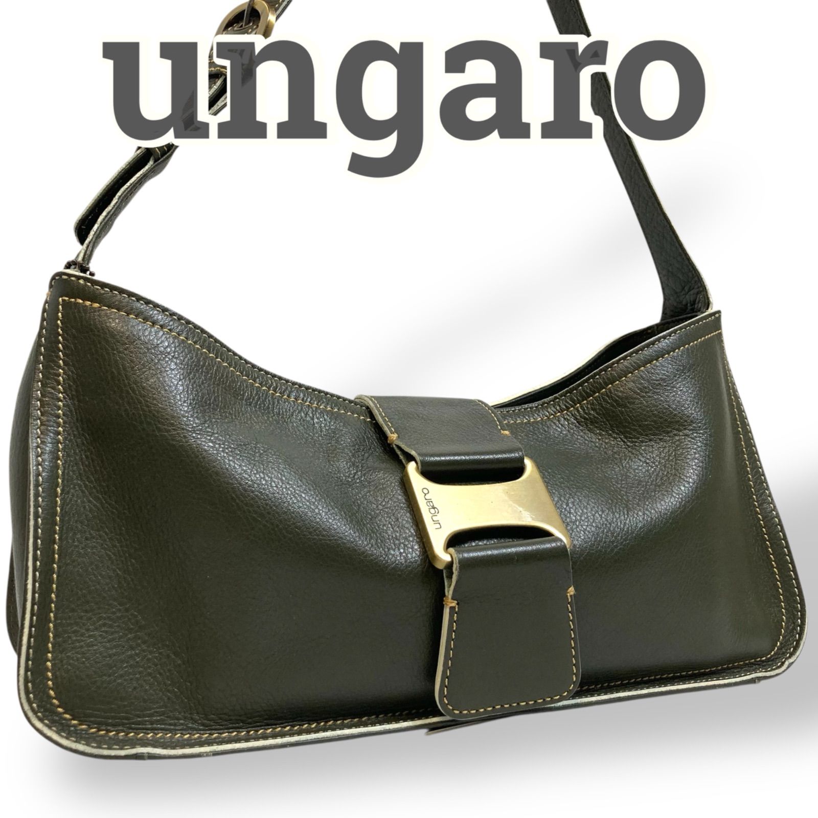 極美品ungaro ウンガロ ワンハンドルバッグ 肩掛けバッグ 手提げ