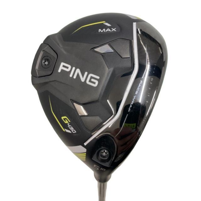 【中古】 ピン G430 MAX 5W フェアウェイウッド FW PING TOUR 2.0 CHROME 75(FW) (フレックスR) メンズ 男性用 右利き 右用 Bランク ゴルフクラブ