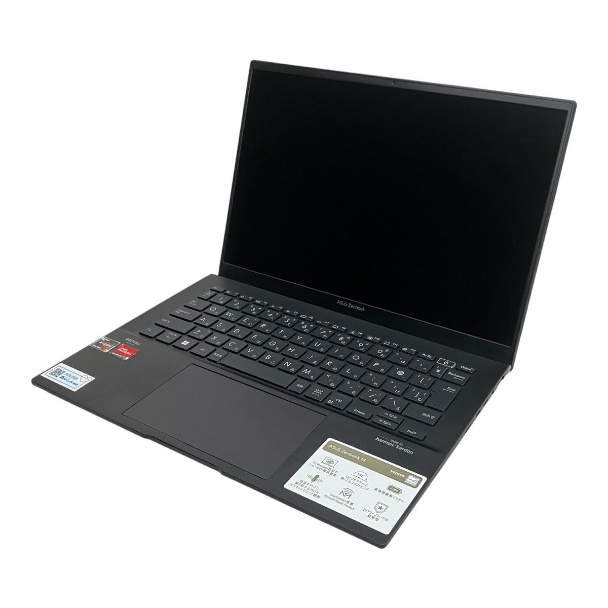 【HOT，本物保証】 ASUS Zenbook UM3402YAR 14インチ ノート パソコン Ryzen 7 7730U 16GB SSD 512GB win11 中古 M10694388 Windowsノート本体