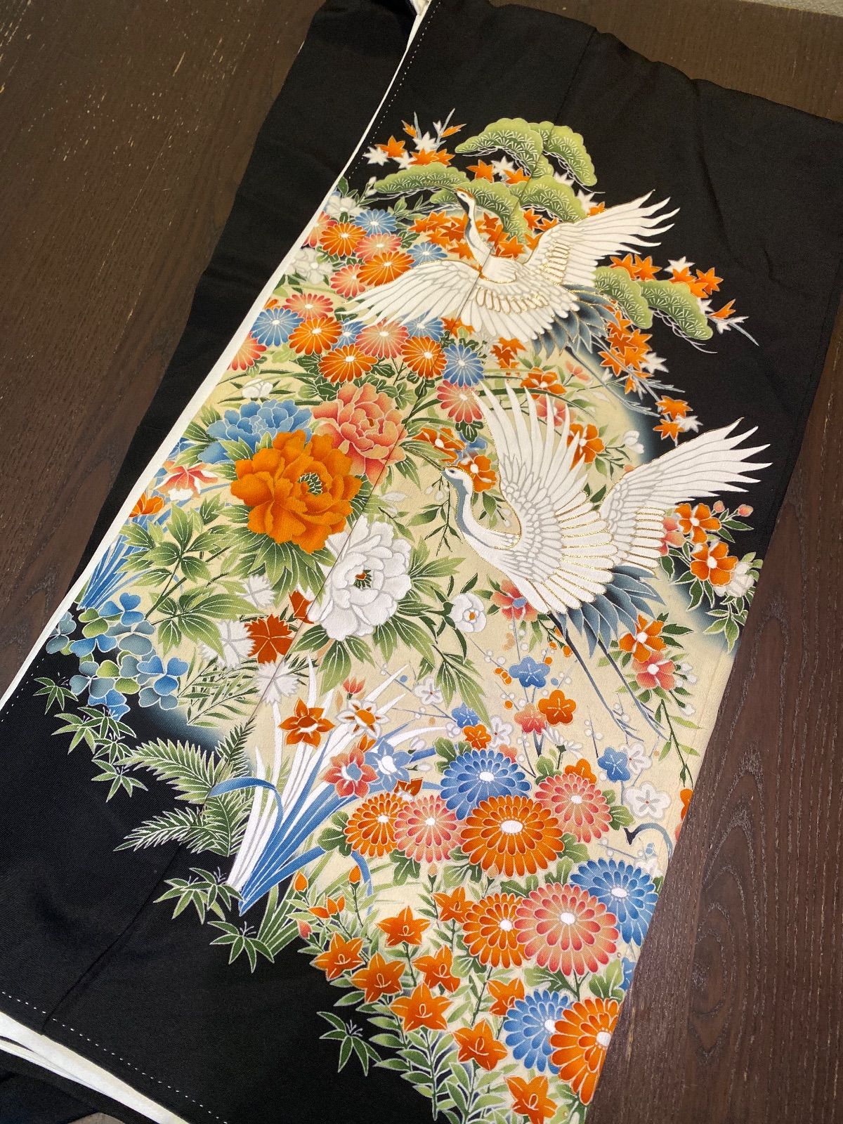 まとめ売り】正絹留袖5枚 リメイク素材 ハンドメイド向け - メルカリ