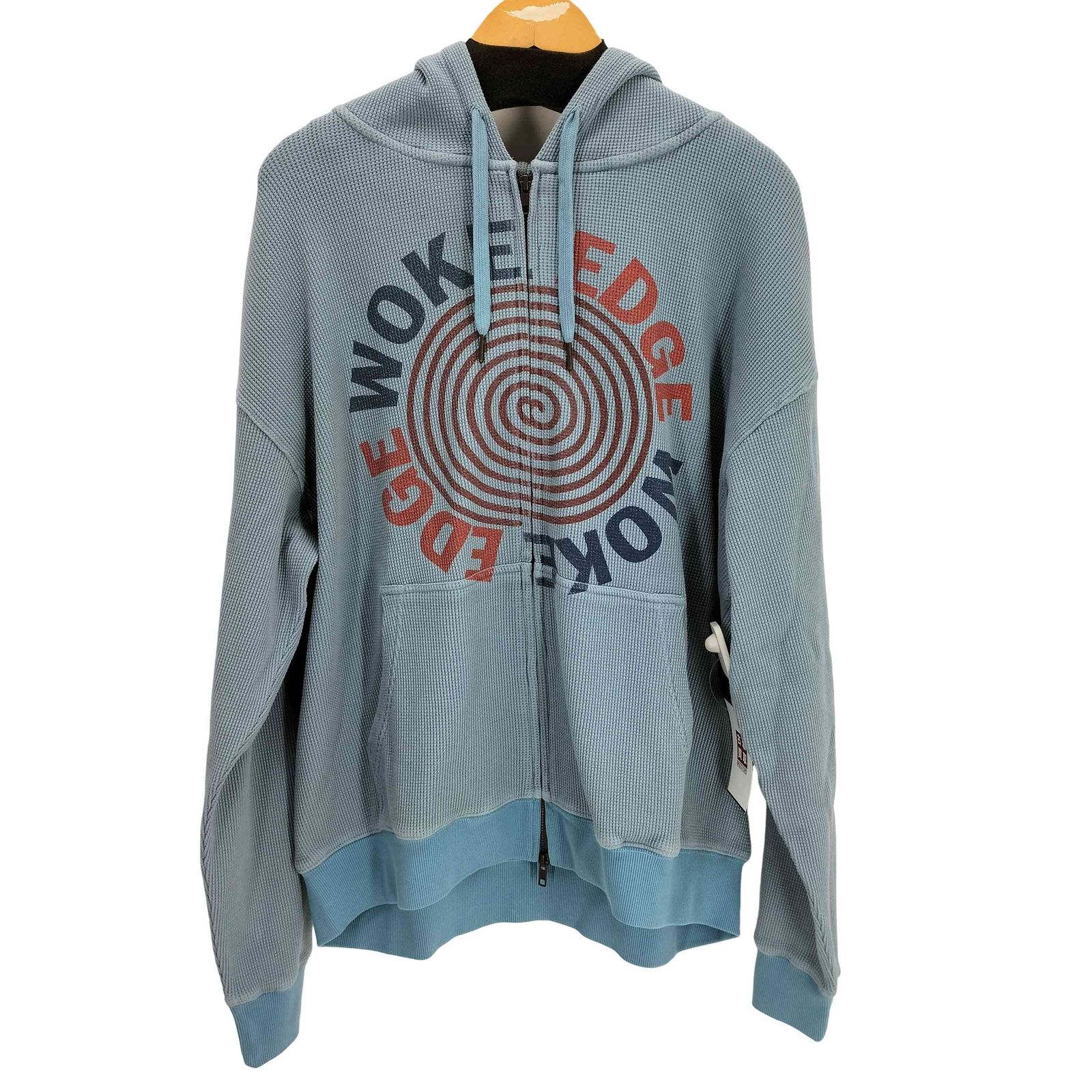 ユーズドフルギ USED古着 Washed Thermal Zip Hoodie メンズ JPN：XL 