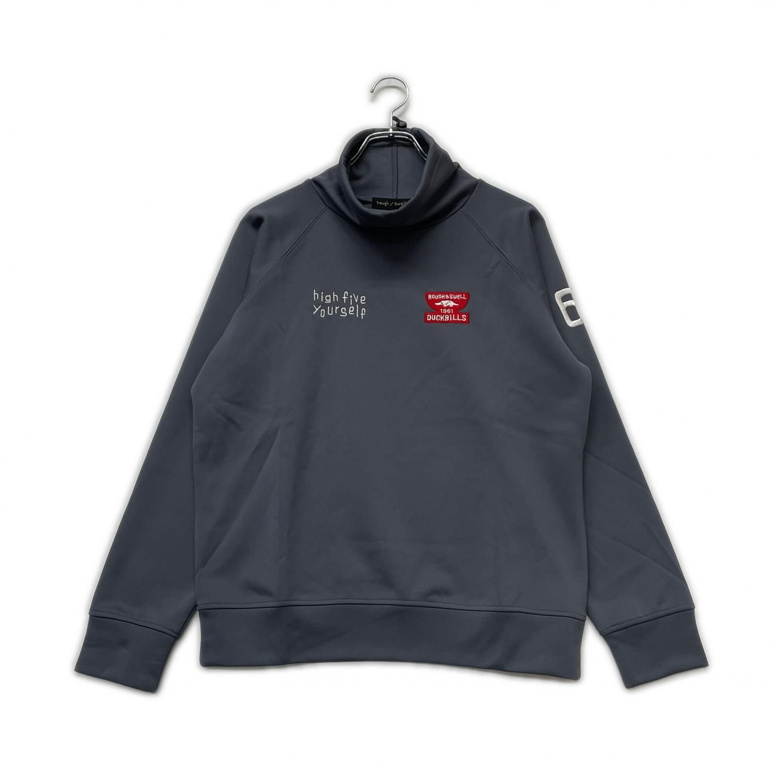 ジャックバニー セーター ネイビー×レッド ハート 背面ロゴ ニット