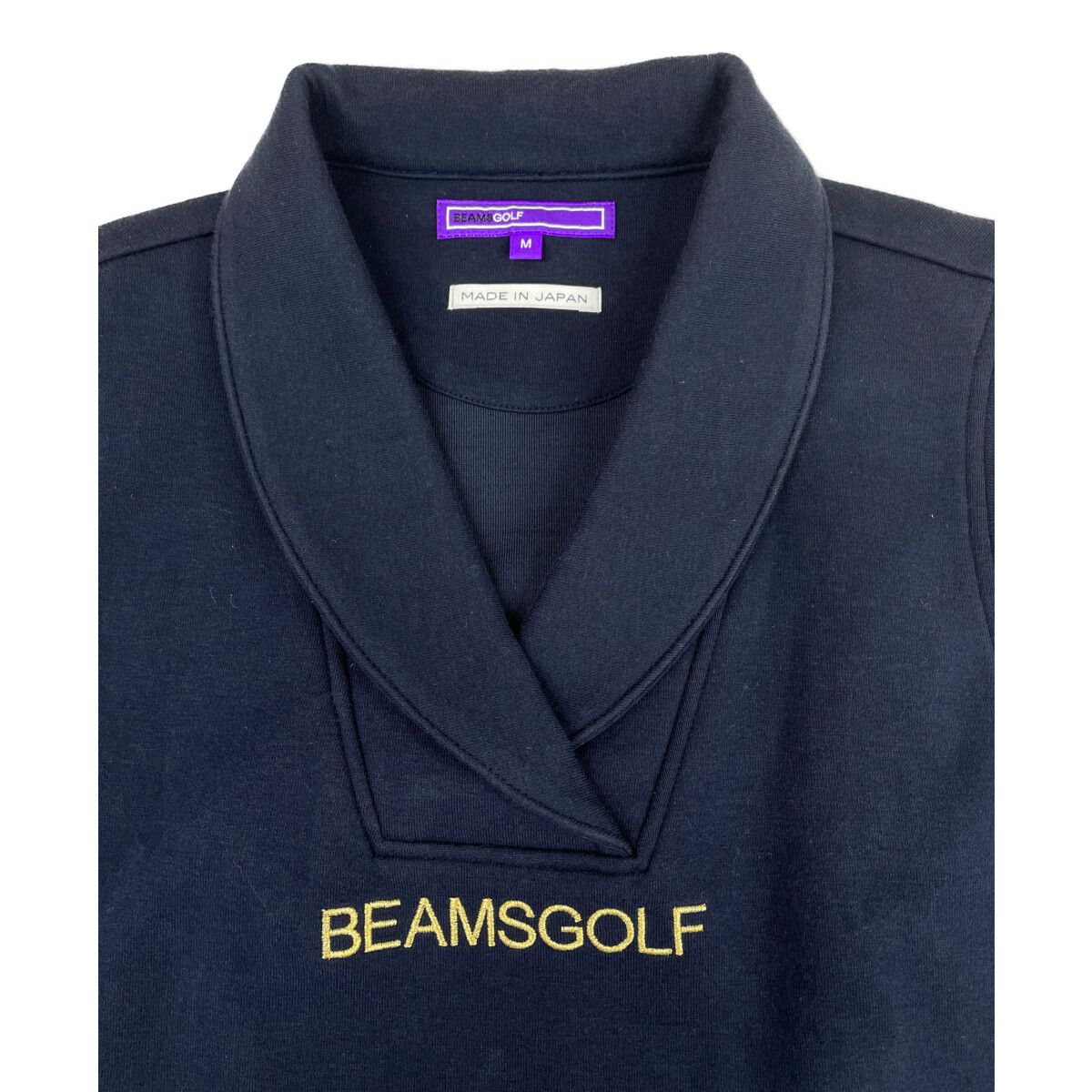 BEAMS GOLF セットアップ ネイビー 中古 レディース ビームスゴルフ BEAMSGOLF セットアップ M 紺