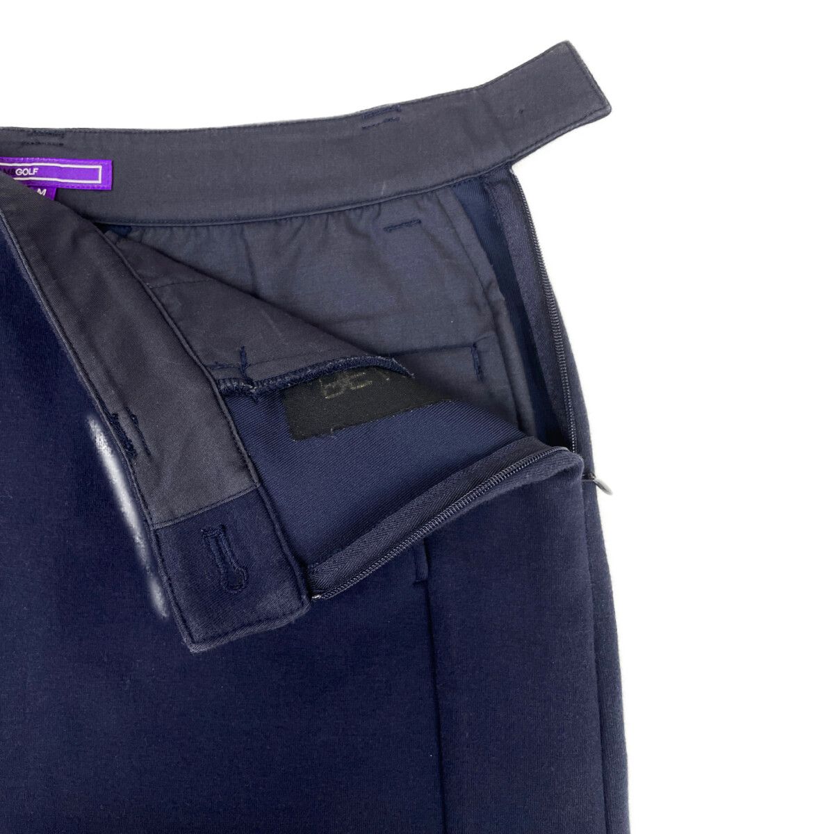 中古 レディース ビームスゴルフ BEAMSGOLF セットアップ M 紺