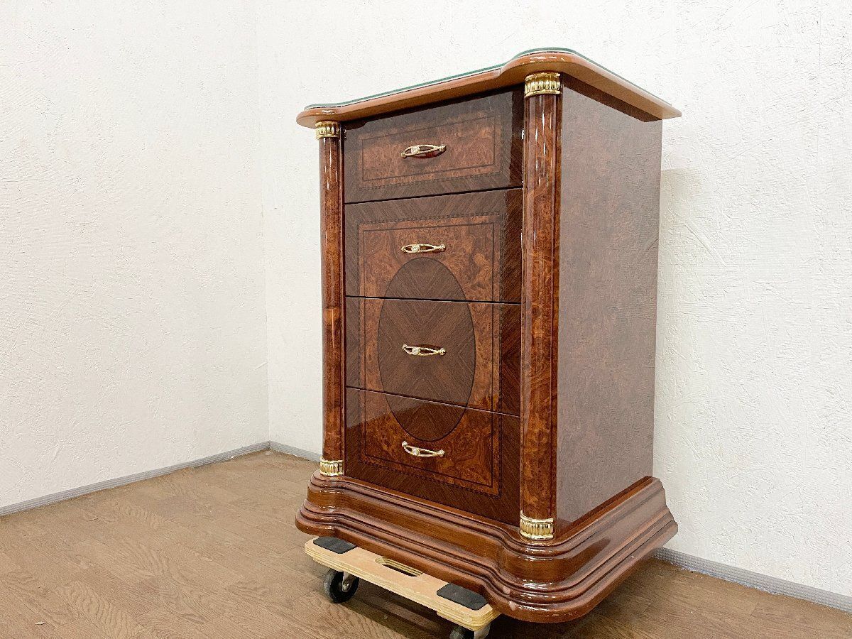 ○サルタレッリ フローレンス スモール 4段チェスト 引き出し 収納家具