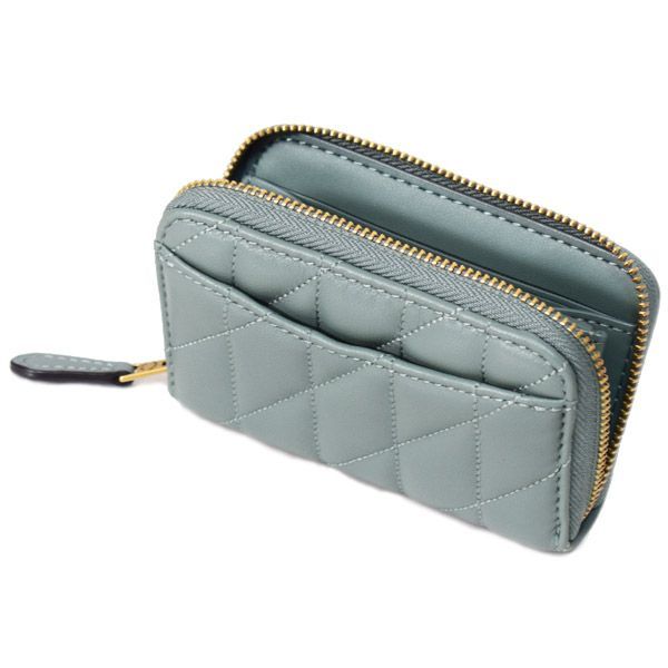 コーチ カードケース COACH レザー キルティング ピロー ロゴ スモール