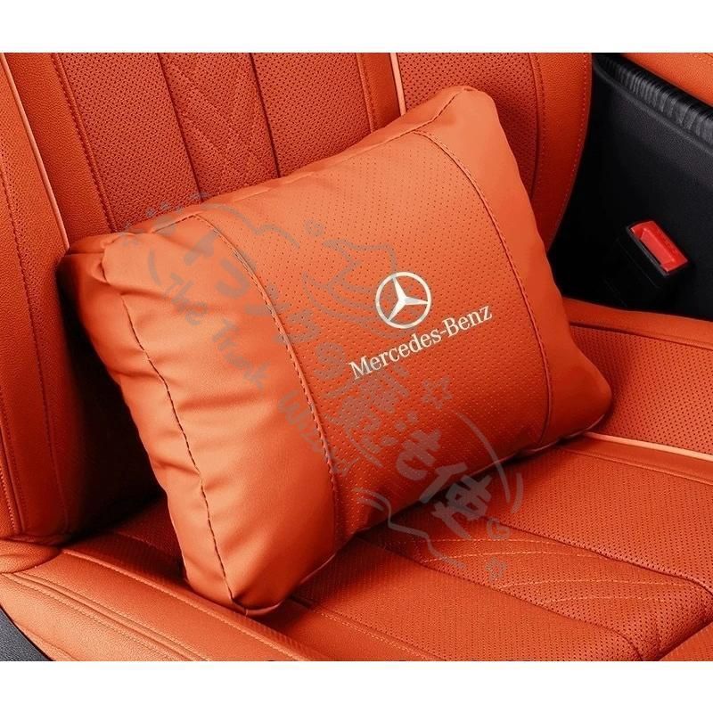 新品未使用】メルセデス?ベンツ BENZ☆オレンジ☆ネックパッド 腰