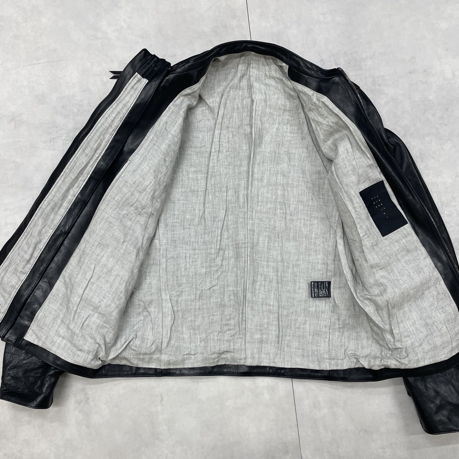 THE VIRIDI ANNE ザヴィリジアン 2023AW レザージャケット 馬革 ホース